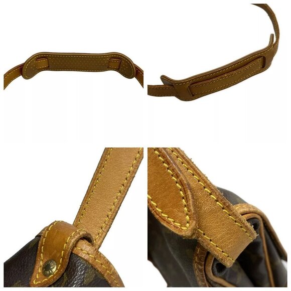 100% Authentic LOUIS VUITTON Saumur 30 Monogram Shoulder Bag 555-100824 - Picture 7 of 14